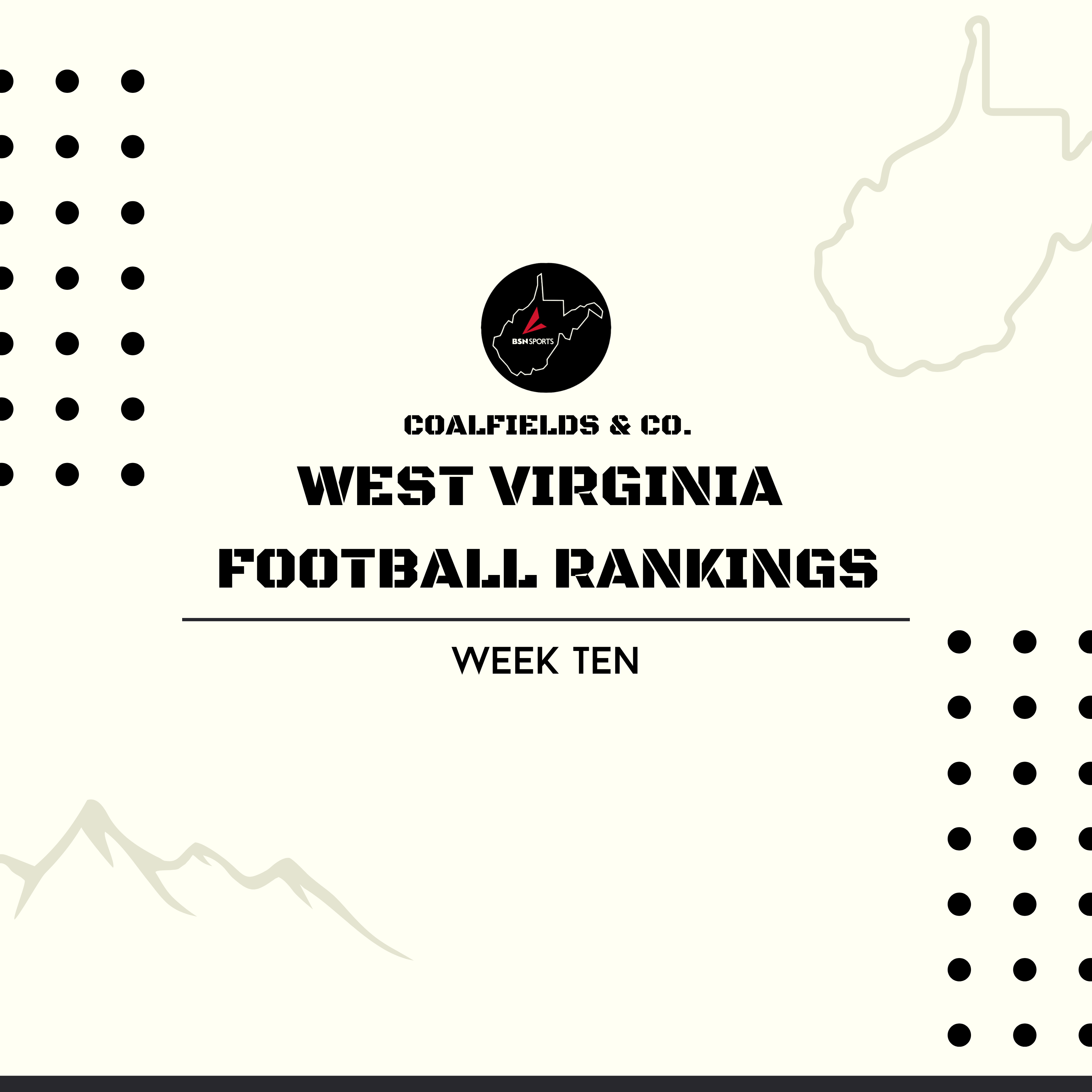 Week Ten | West Virginia Football Rankings - Coalfields & Co.